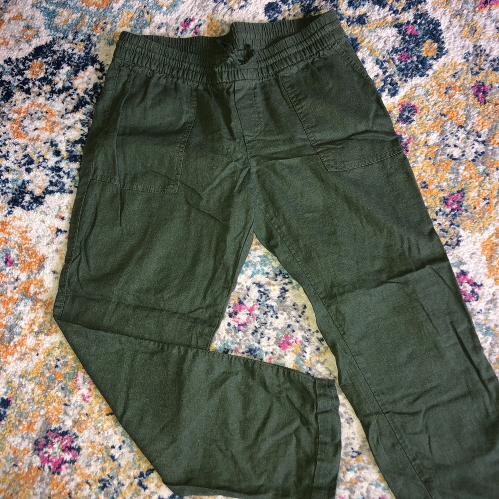 OLD NAVY✨ cropped linen trousers